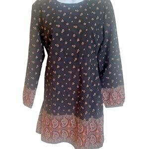 Abercrombie Fitch dress Small Business Dress Long Sleeve Round neck Side zipper